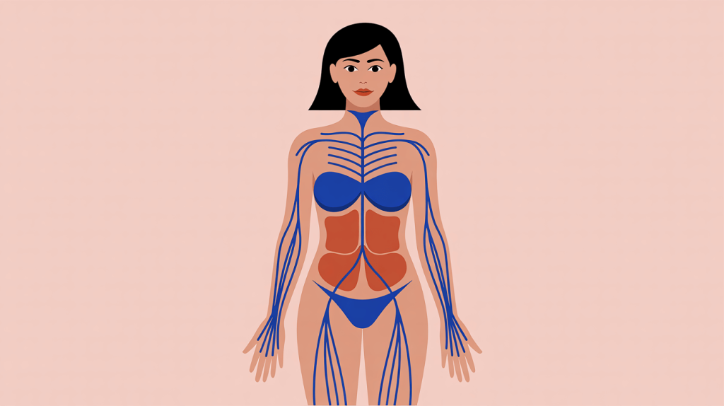 corps humain d une femme mecanisme pressotherapie