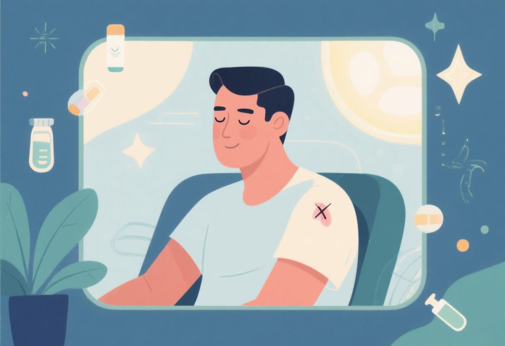 homme soin cicatrice cheloide