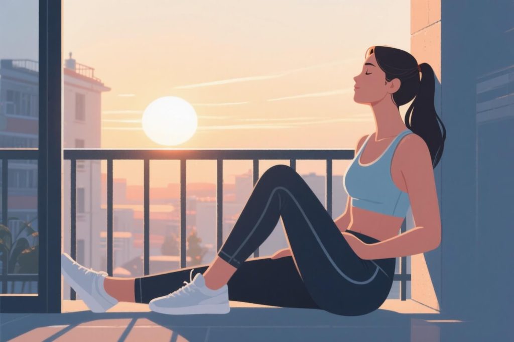 femme matinale pressotherapie