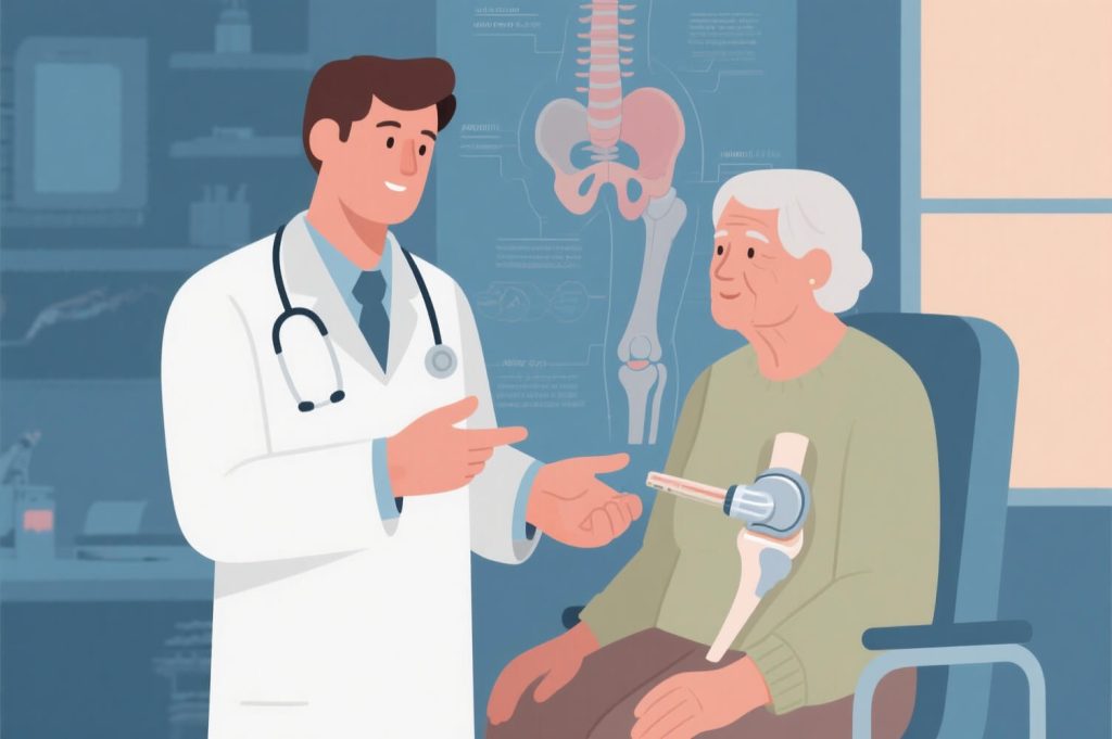 medecin avec patient pressotherapie