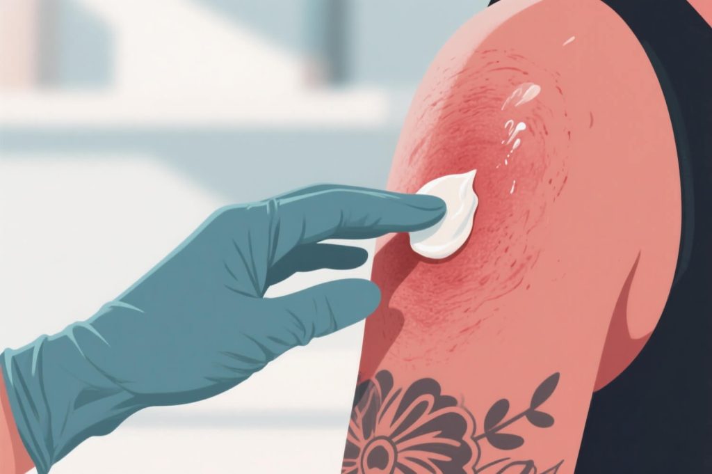 tatouage recent creme cicatrisation