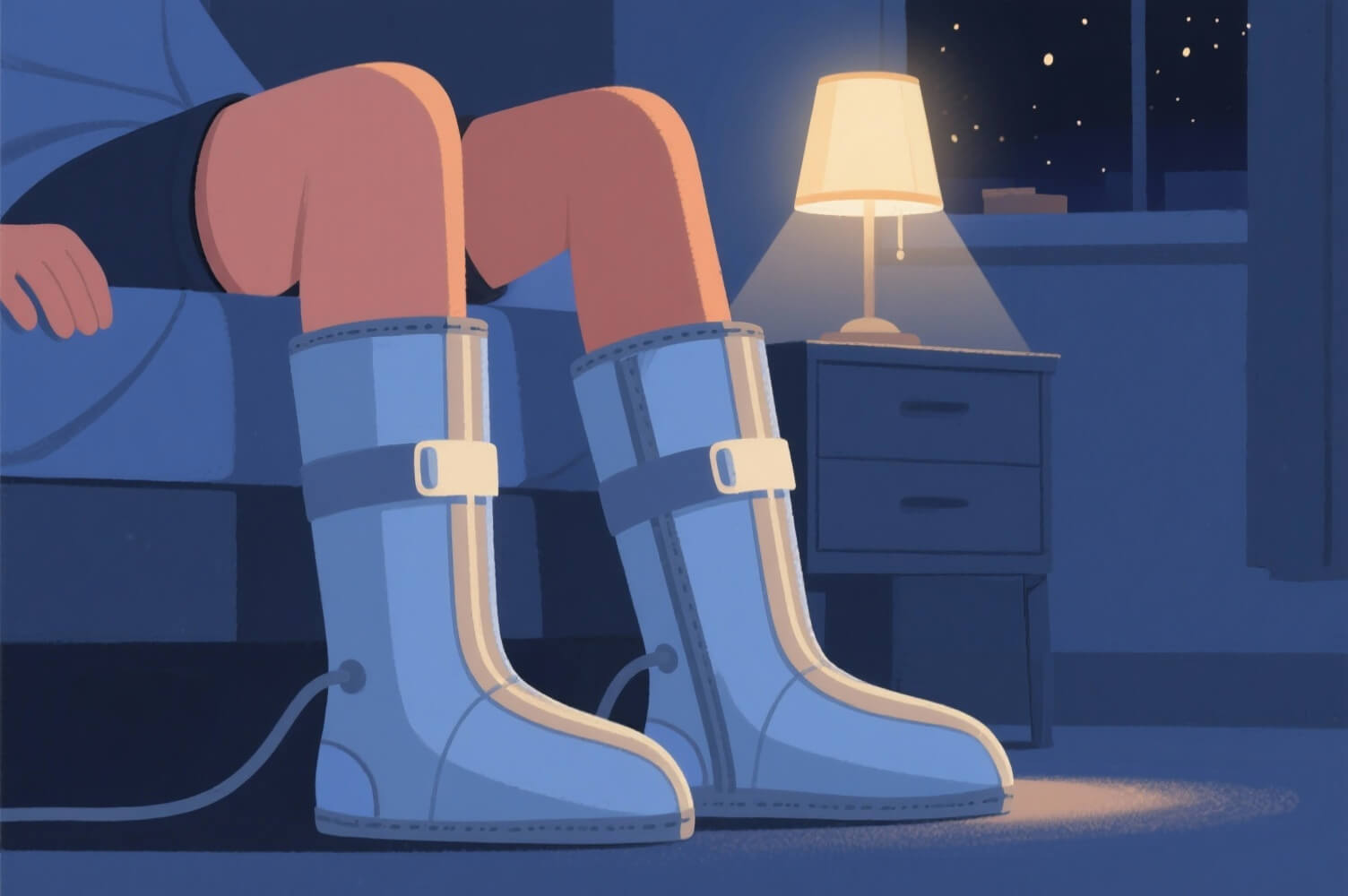 pressotherapie bottes sommeil