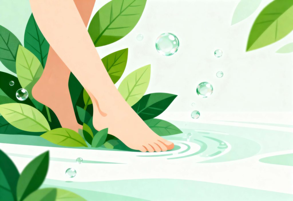 jambe lourde chaleur solution